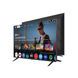 Smart 4K 50 Inch Google QLED TV FHD Resolution Frame Style TV High Brightness