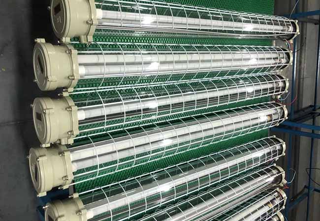 2x18W ATEX взрывозащищенные дневные светлые 4ft привело 4 фута двойника Singal линейного