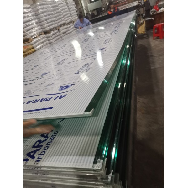 Opal Polycarbonate Hollow Sheet PC Hollow Sheet Thick 4mm To 20mm Transparent Lightweight Durable Construction Material