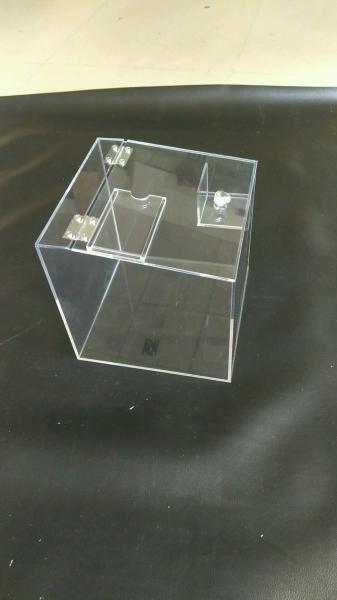 Acrylic Candy Box Candy Bin Candy Display Bulk Candy Display Case with Tag Holder for Retail Store or Supermarket