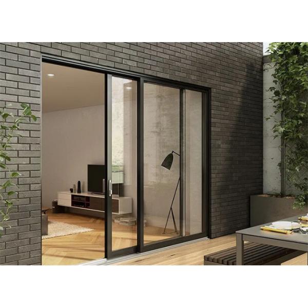 Североамериканские стандартные тяжелые алюминиевые раздвижные двери для коммерческих зданий