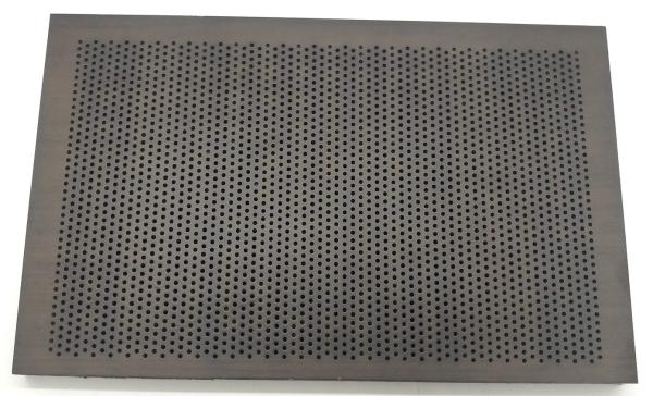 Decorative Formica Laminate Perforated Acoustic Panel MDF Wood Sound Absorbing Board