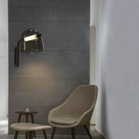 Lâmpada de parede de vidro criativa nórdica moderna das lâmpadas de parede de vidro do cargo simples do quarto