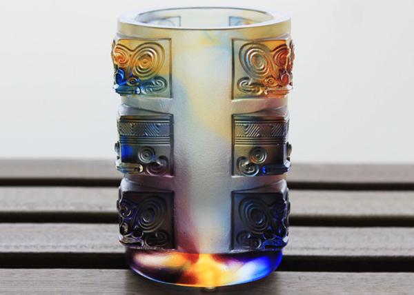 Rare Colored Glaze Pencil Vase / Brush Pot Custom Service Available