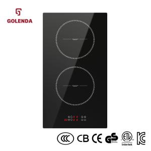 Bridge Zone Double Induction Hob 5500W Touch Control Hidden