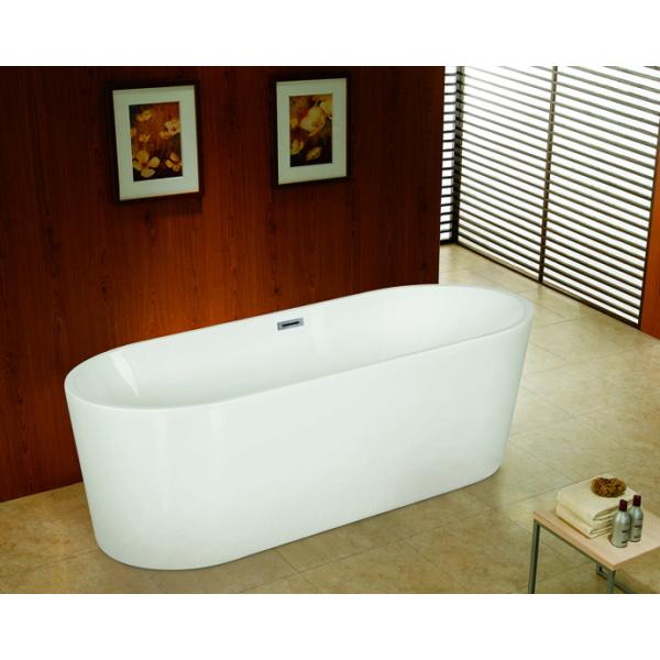 cUPC freestanding acrylic chinese bathtub by seamless joint finish for North America