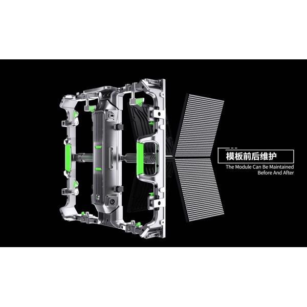 Гигантская коробка силы экрана 3840Hz СИД серии 500x500mm арендная съемная