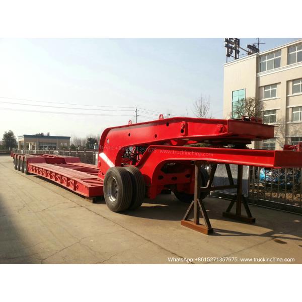 Gooseneck Lowbed Trailer Dolly for Heavy Duty Heavy Machine Lowbed Semi Trailer 80 ton 100Ton WhatsApp:8615271357675