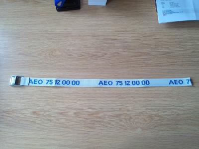 O poliéster resistente amarra prende com correias para baixo a correia infinita da curvatura da came para transportar