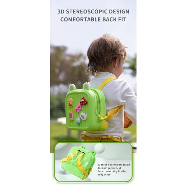 KOOOL Protection de la colonne vertébrale sac à dos école imperméable pour les enfants EVA