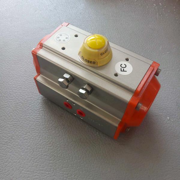 Single Action Pneumatic Valve Actuator Spring Return Simple Effect Pneumatic Actuator