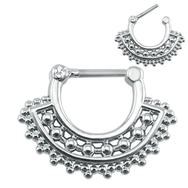 16G Nose Piercing Ring Indian Nose Septum Ring Clicker Nose Rings Piercing Body Jewelry Hoops Helix Piercing Ear Cartila
