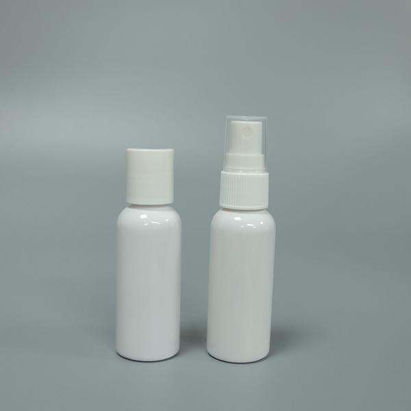 JL-PET0801  20/410 Refillable PET Wholesale Plastic Pump Bottles 50ml Cylinder