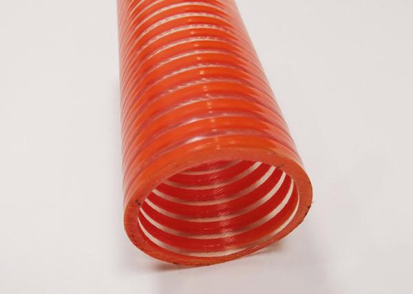 Blue 4 Inch Flexible PVC Suction Hose Pipe Spiral Water Pump Suction Hose