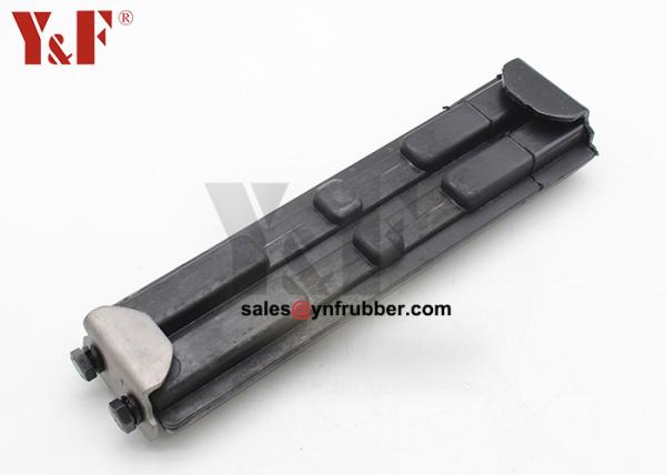 Cylindrical Rubber Bump Stops Elastomeric Damping Buffers Vibration Reduction