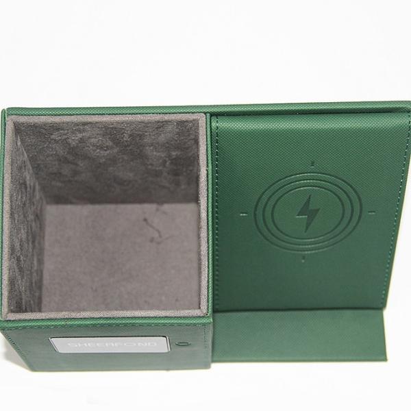 Зеленый Серый Черный Беспроводной Зарядный Держатель Ручки Пользовательский Логотип Бизнес Подарок