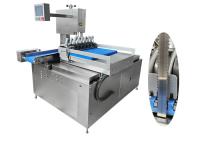Máquina automática de corte de serras ósseas dentadas de dois lados para carne congelada
