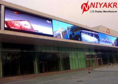 Armário exterior de alta resolução da exposição de diodo emissor de luz SMD3535 da cor P6 completa 768x768mm