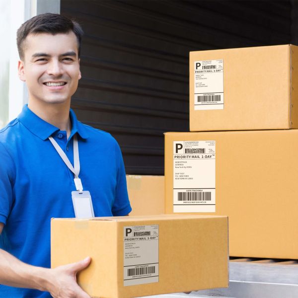 Waterproof Customizable A4 Label Stickers with Strong Adhesive for Logistics and Supermarket Use