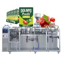 Máquina de embalagem horizontal em forma de saco Saquete líquido Equipamento de embalagem multiestação