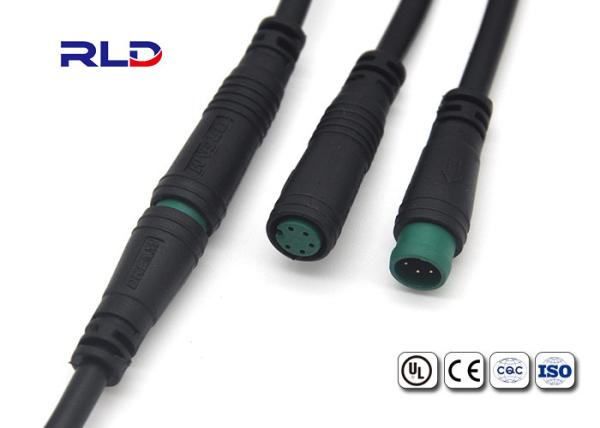Conectores bondes impermeáveis da bicicleta do cabo do motor para a motocicleta elétrica da bicicleta