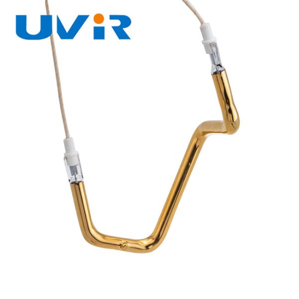 3D Gold Infrared Heating Element Tube 230V 1050W