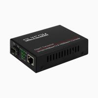 Cámaras IP del convertidor el 10/100/1000M For de la fibra del LC SFP POE del solo modo medias