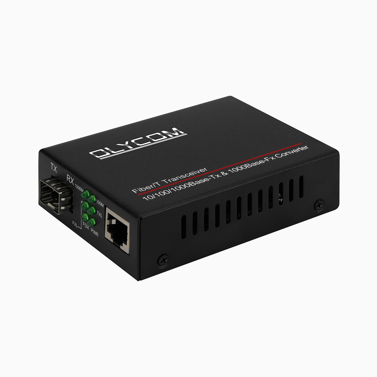 Конвертер 10/100/1000M средств массовой информации волокна LC SFP POE одиночного режима для камер IP