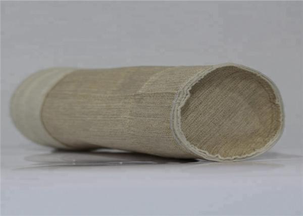High Efficiency Fiberglass Filter Bag Needle Felt Pocket Type Heat Resistance