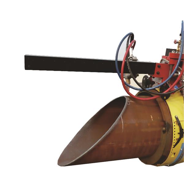 Machine de découpe de lignes d'intersection de pipelines de bonne qualité avec contrôle CNC