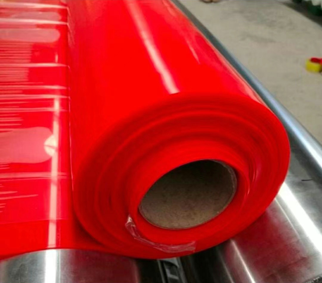 2mm Silicone Rubber Sheet with High Tear Strength 26-42N/mm and Specific Gravity 1.25-1.50g/cm3