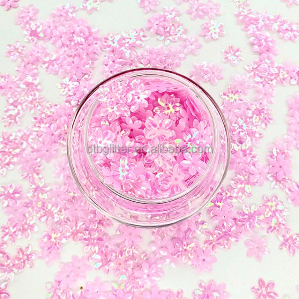 365 Colors Loose Flowers Polyester PET Industry Red Sequins Lace Fabric for Pets Products 2023 Flower Shape Manufactured