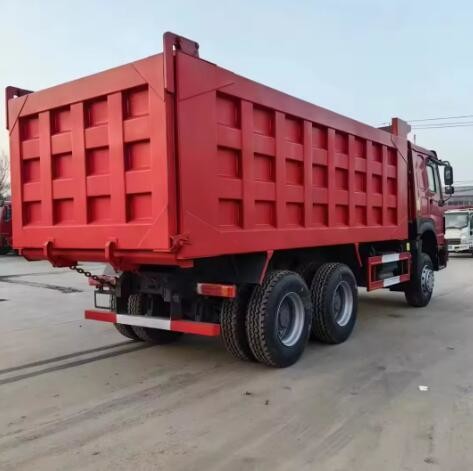2019 Used Sinotruck Dump Truck HOWO 375 Euro 3 Manual Transmission Secondhand Tipper Truck