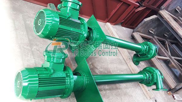 TRYZ series submersible slurry pump Погружной шламовый насос TR производительностью 90 м3/ч для управления отходами бурения