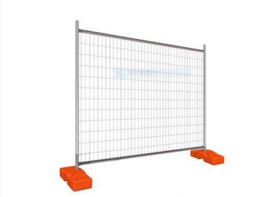 Easily Assembled Temp Construction Fence 2.1 Meter Height Galvanized Tube