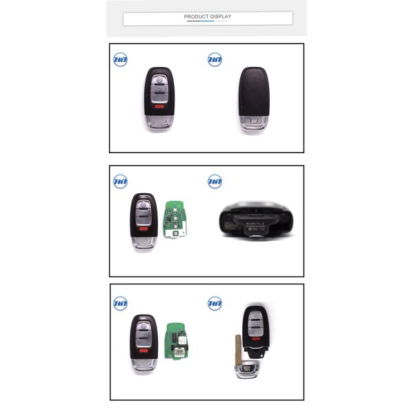 3+1 Buttons Remote Key For Audi FCCID IYZFBSB802 8K0959754B