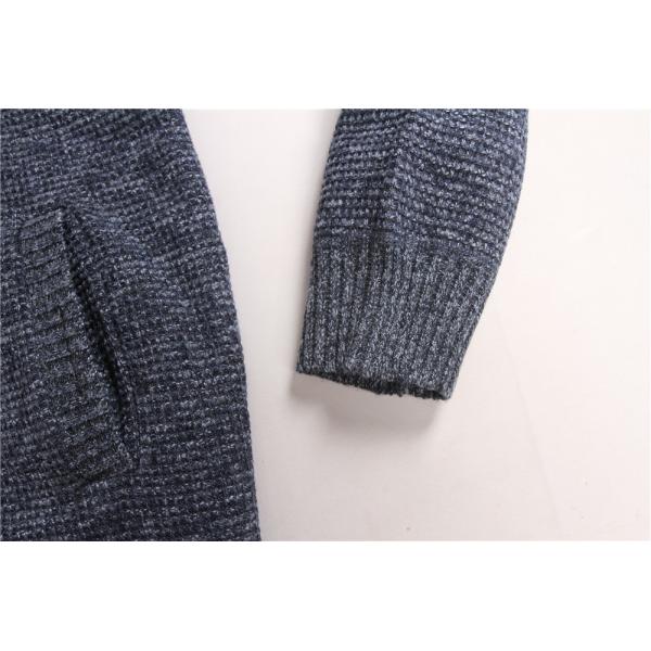 Stockpapa Male Casual zip up turtleneck sweater