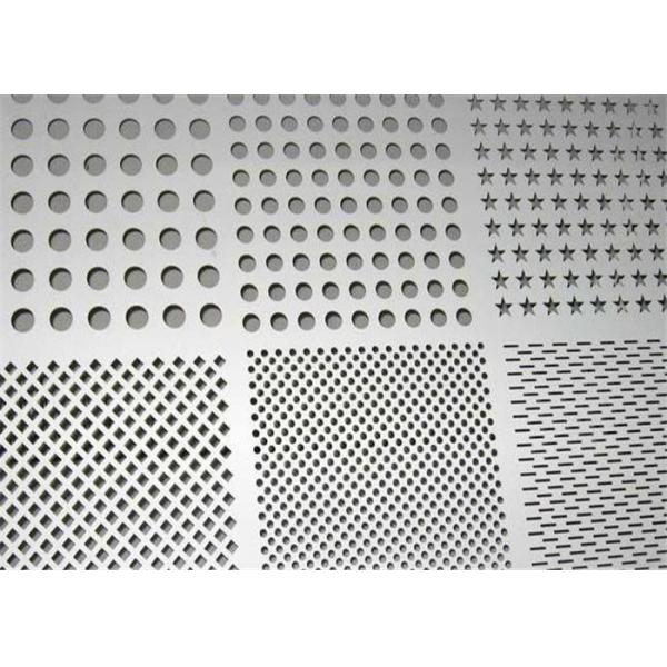 2mm Thick Perforated Hardware Wire Mesh Stainless Steel Material Square Hole