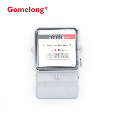 Transparent polycarbonate main cover three phase four wire electric power meter