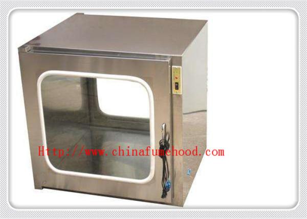 220V 0.45m/S Cleanroom Cleaning Equipment , Multipurpose Air Shower Pass Box