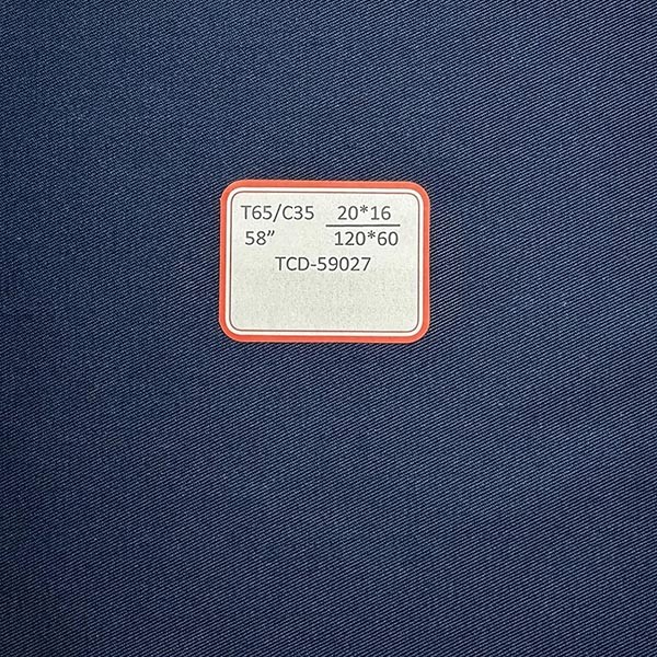 240gsm Workwear Fabric 65/35 TC Fabric 20x16 120x60 3/1 Yarn Card