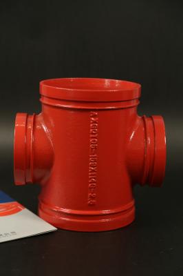 Polished 4 Way Pipe Fitting With Female End And Pressure Rating 2.5mpa