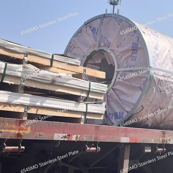 654SMO Super Austenitic Stainless Steel Plate High Ni Cr Mo Content For Unrivaled Durability