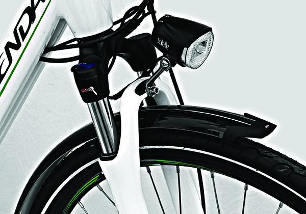 25KM/H Electric Folding Commuter Bike With 36V 250W Mid Drive Motor