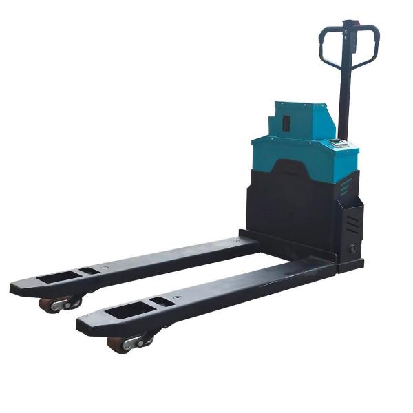 Weigh Accuracy 500g Digital Pallet Truck Scale 2ton 850W Motor