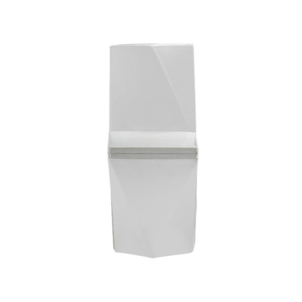 Personalize a armadilha de P S um assoalho da parte - montou o resplendor branco cerâmico da gravidade da cor do toalete