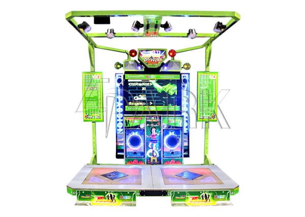 Fitness Room Coin Operated Arcade Dance Machine For Entertainment Hall