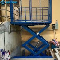 Customized Stationary Scissor Lift Table Fixed Hydraulic Lift Underground Installation Scissors Lifting Platform