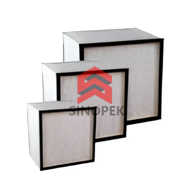 Galvanized Frame High-Efficiency Filter | H13-H14 HEPA | Cleanroom Grade