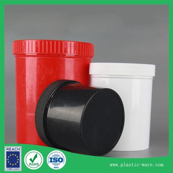 150ml/250ml/500ml/1000ml plastic can Wide mouth bottle plastic oil cans hair conditioner tank
